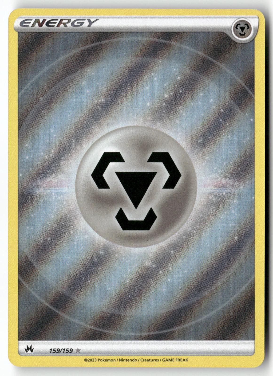 METAL ENERGY 159/159 ULTRA RARE CROWN ZENITH POKEMON NEAR MINT