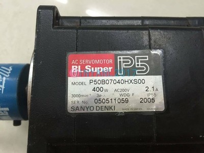 1Pc Used   P50B07040HXS00 Servo Motor *mp