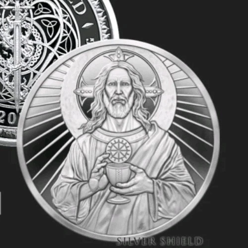 2025 Silver Shield Eucharist - 1oz .999 Silver Proof -