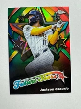 Jackson Chourio #FS-4 Milwaukee Brewers 2025 Topps Chrome - Future Stars MLB