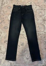 Jeans rectos azules para niños Lucky Brand talla 12 cintura ajustable