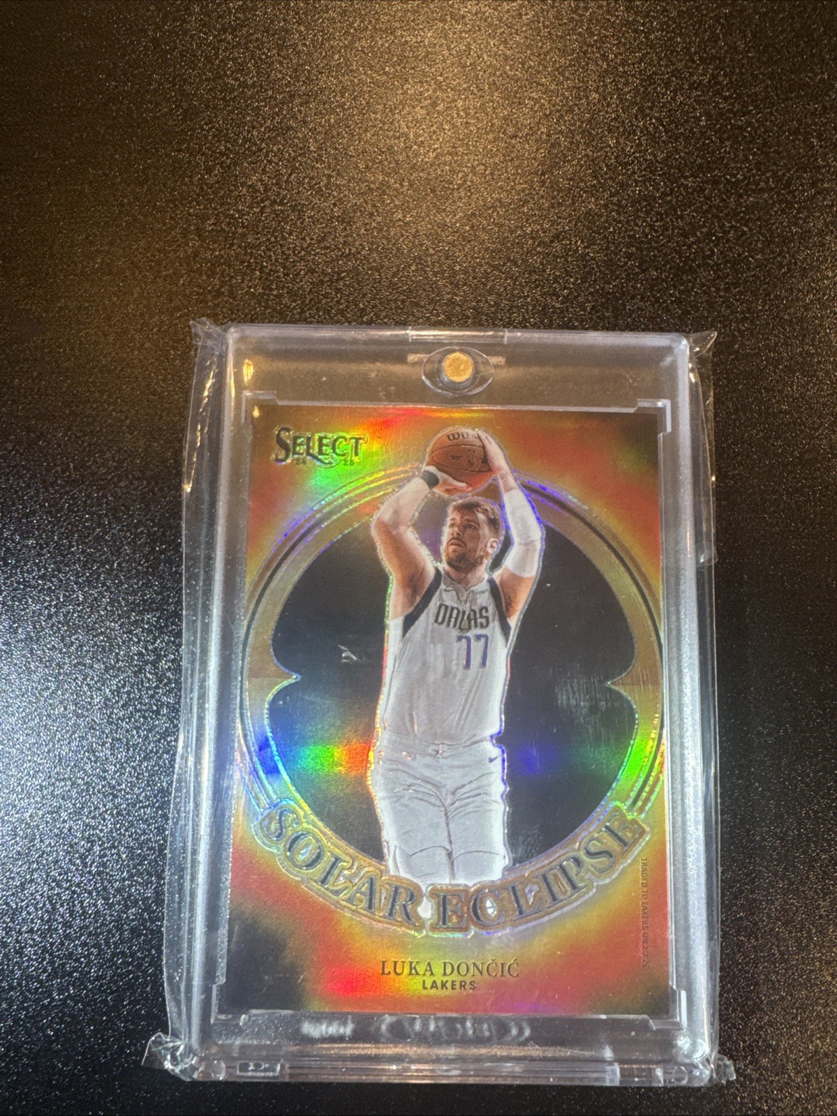 2024-25 Select Luka Doncic Solar Eclipse #7 Los Angeles Lakers SSP Case Hit