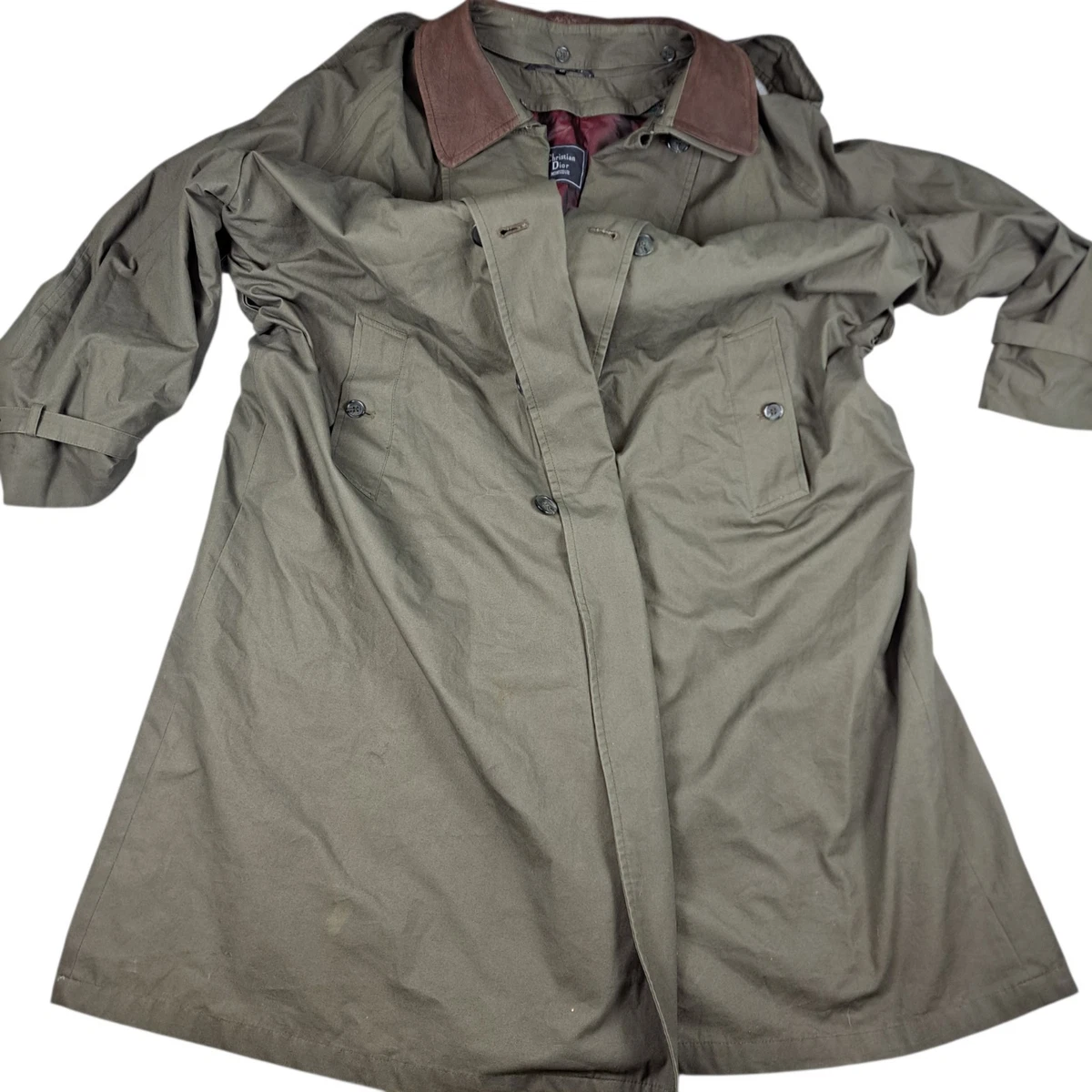 Christian Dior Monsieur Trench Coat for sale | eBay