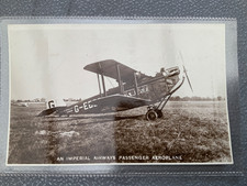 CROYDON AIRPORT IMPERIAL AIRWAYS  OFFICIAL POSTCARD EMPIRE EXHIBITION
