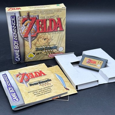 Zelda A Link to the Past + Four Swords (Game Boy Advance) Speicherbatt. neu  