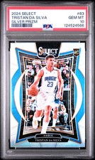 2024 PANINI SELECT SILVER PRIZM #83 TRISTAN DA SILVA PSA 10
