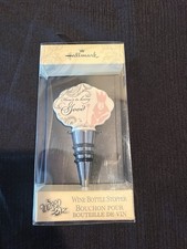 Hallmark The Wizard of Oz Wine Stopper Here's "To Being Good" NIB