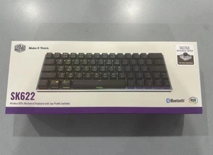 CoolerMaster SK622 sans fil 60% Commutateurs tactiles à clavier mécanique Brown