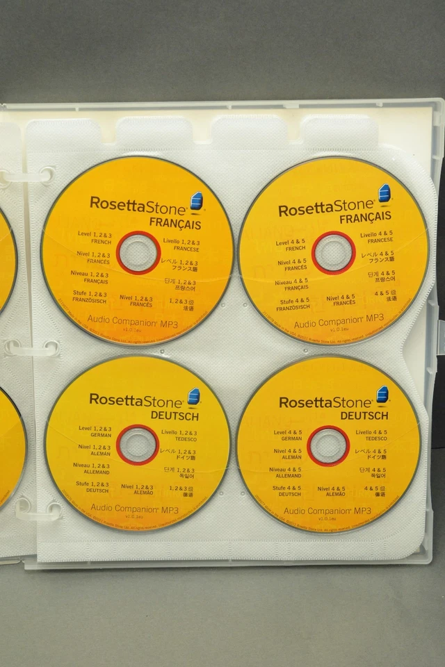 Rosetta Stone Version 3 Audio Companion 38 CD's Complete Set All 31 Languages! - Image 4 of 4