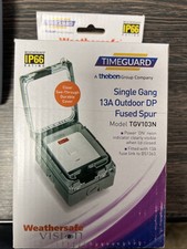 Timeguard TGV103N Weathersafe Vision Outdoor Single Gang 13A Fused Spur