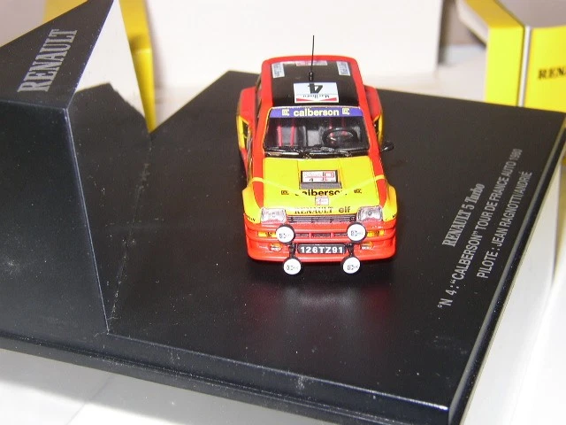 UNIVERSAL HOBBIES RENAULT 5 TURBO CALBERSON TOUR DE FRANCE 1980 - Photo 2/4