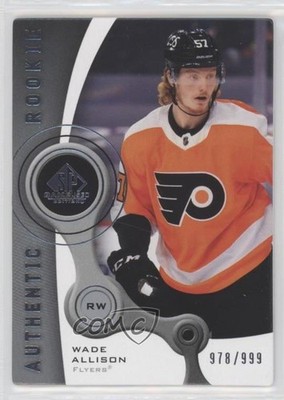 2021 Upper Deck SP Game Used 2005-06 Retro Rookies 978/999 Wade Allison RC 12g7
