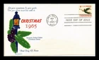 DR JIM STAMPS US COVER CHRISTMAS ANGEL WEATHERVANE FDC VELVATONE KHOL KRAFT