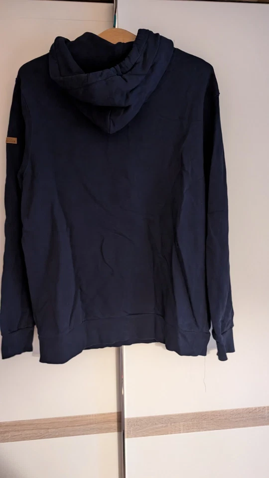 Kapuzenpullover Herren gr L Blau Springfield - Bild 2 von 3