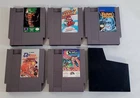 Y-171 VTG. NES GAME CARTRIDGES-TECMO BOWL, SUPER MARIO BROS. 2, DOUBLE DRIBBLE+!