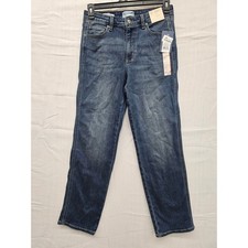 Universal Thread Everyday Straight Jeans Womens 10R Dark Wash High-Rise