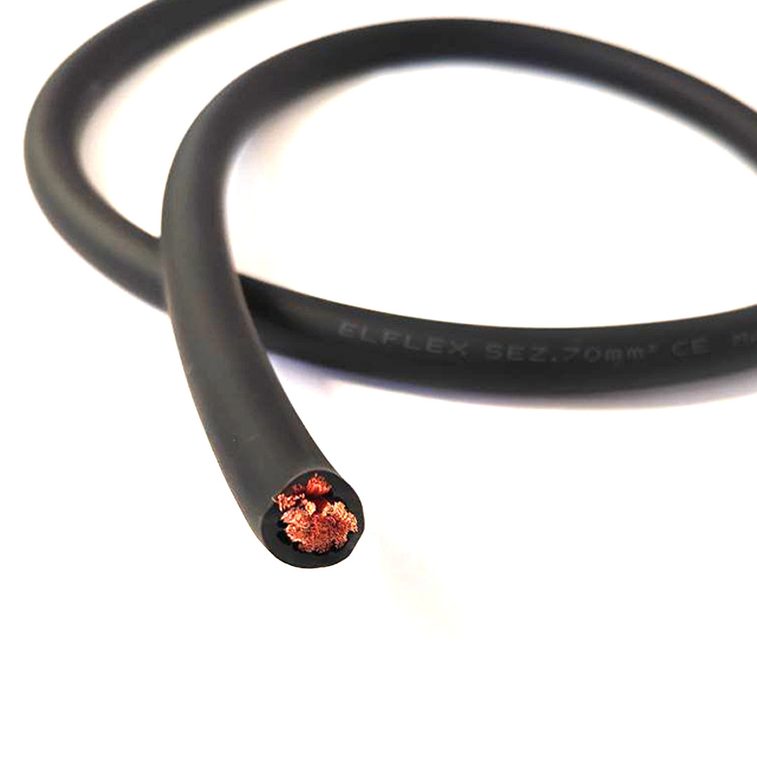 ELFLEX ULTRA FLEXIBLE SILICONE RUBBER CABLE 10 16 25 35 50 70 95mm2 1 METER