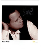 Paul Potts Signed 8 x 10 Photo /Autographed Opera Britain’s Got Talent
