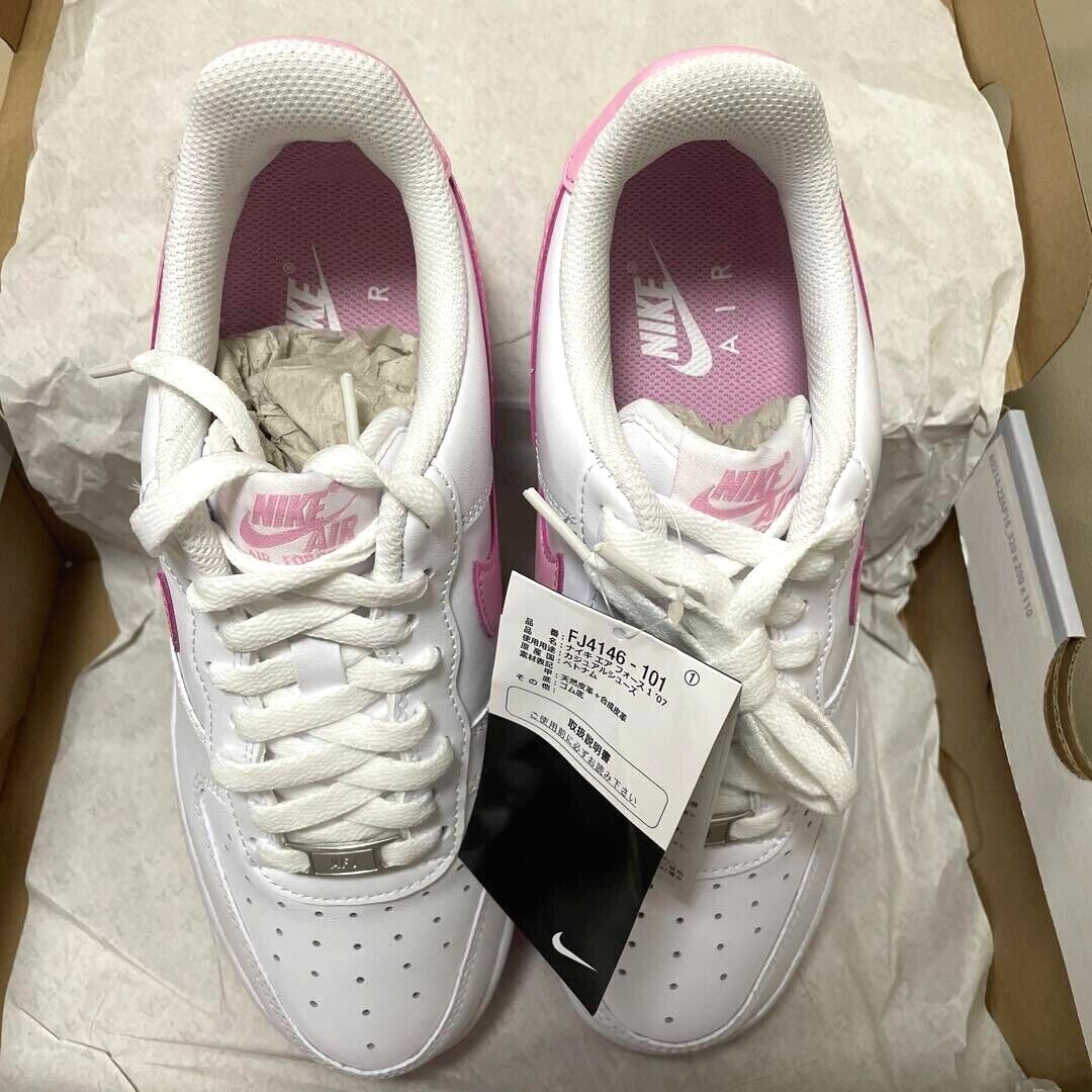 新品 Nike Air Force 1 Low '07 \"Pink Rise\" Nike Air Force 1 Low Pink Rise - Jan 2024 - FJ4146-101