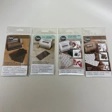 Sizzix Accessory Bundle-Embossing pad, Cutting Pads, Adhesive Sheets - 4 Items