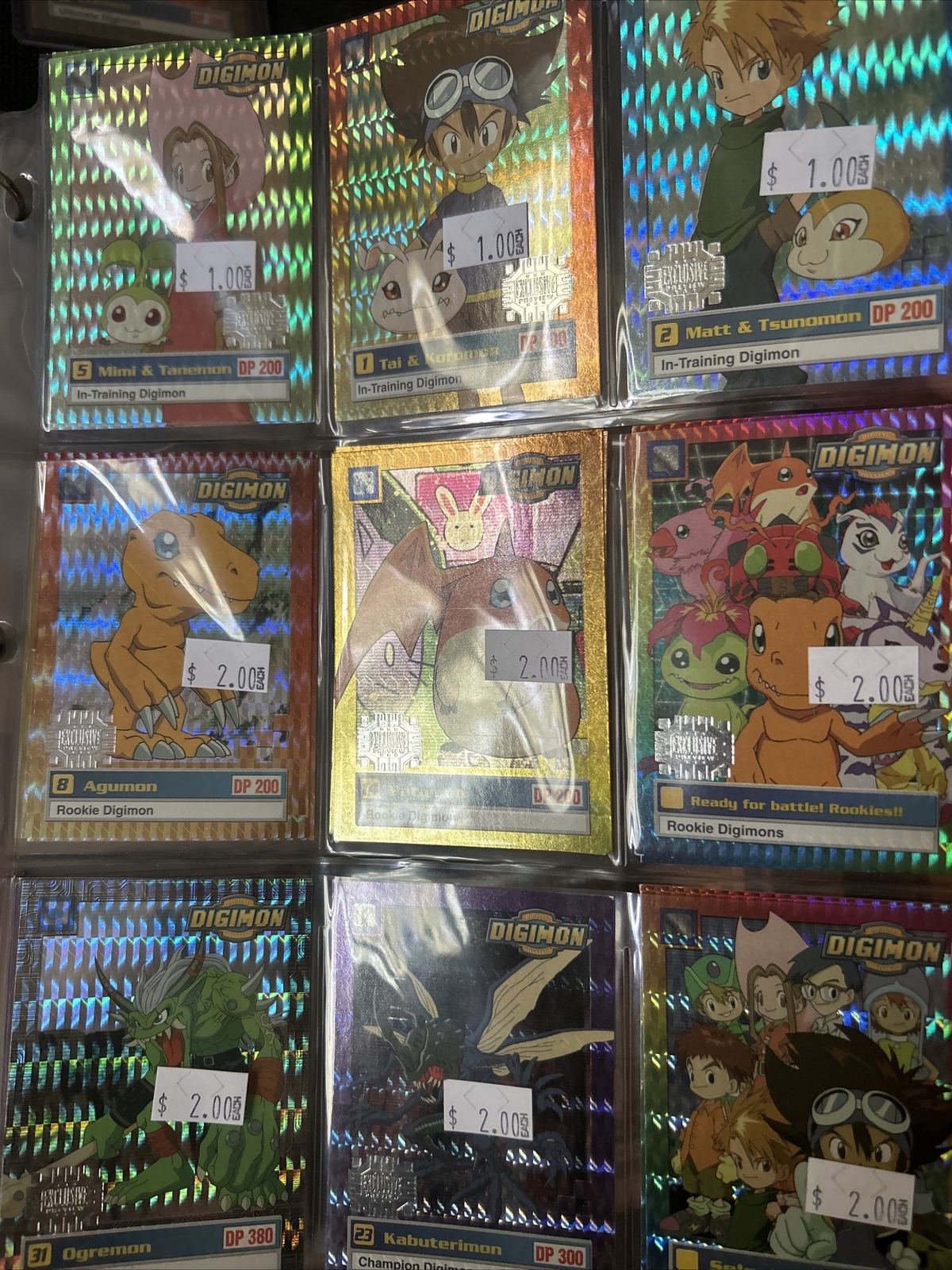 Digimon 1999 Bandai Cards Lot Of 150 Cards With 50 + Holos And 5 Posters - Picture 5 of 19