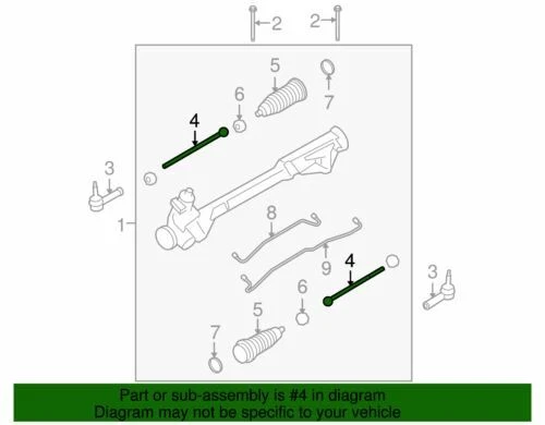 Barra de amarre interior deportiva OEM NUEVA 2009-2012 Ford Lincoln Flex Taurus SEL AA8Z-3280-B Foto 2 de 2