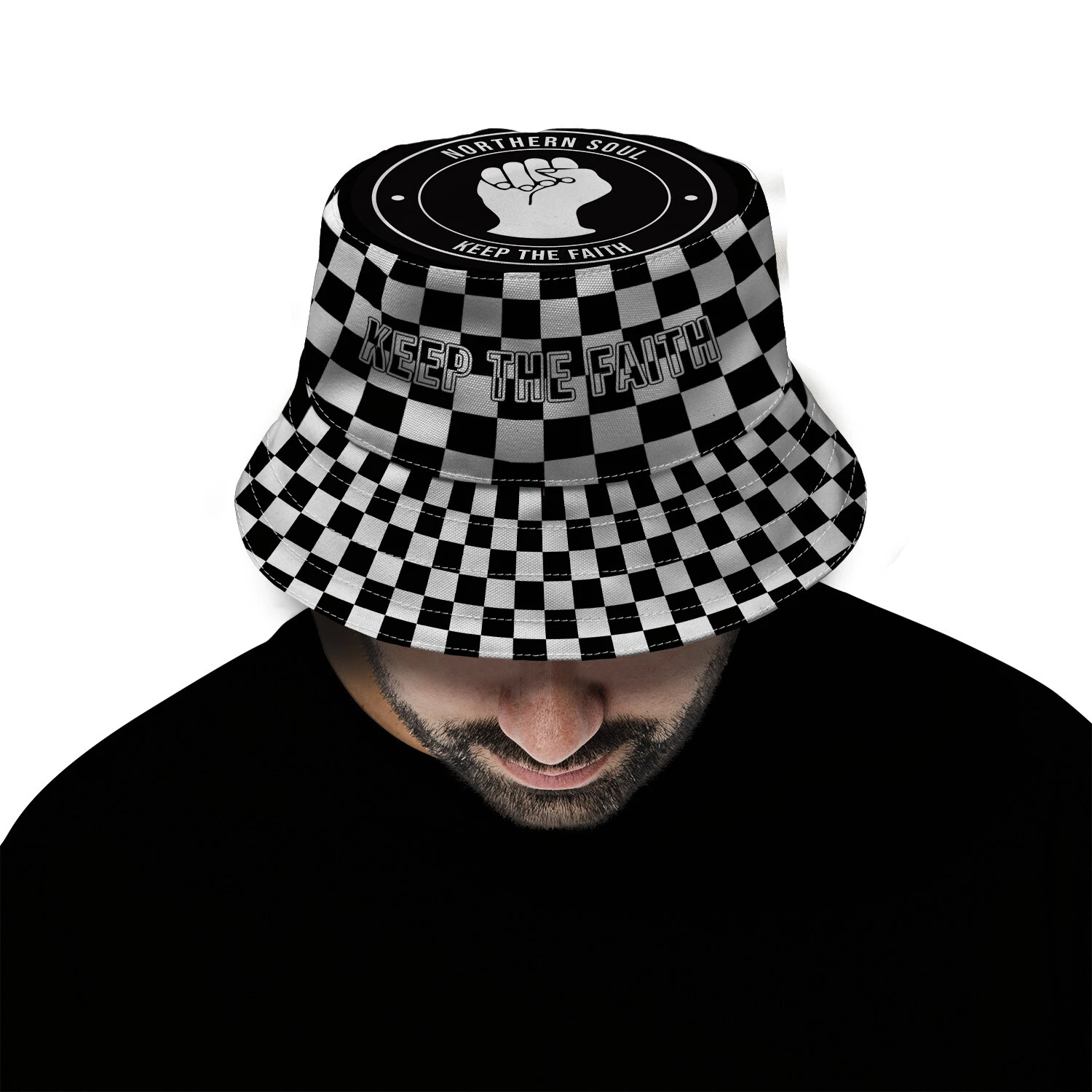 Northern Soul Keep The Faith - Bucket Hat Fashion Sun Cap Outdoor Hat Unisex
Opens in a new window o