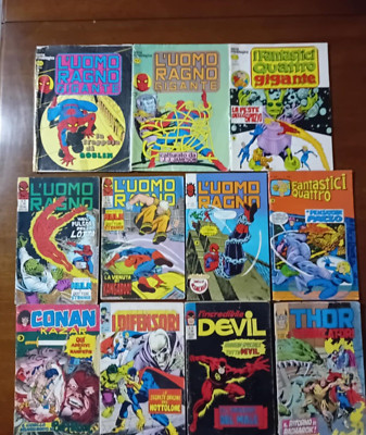 Marvel Comics Editorial Horn Comics - Lot of 12 Various Comics - Used.