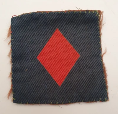 British Army 61st Infantry Division Formation Sign Badge Patch. WW2. Used Badge - Image 1 of 3