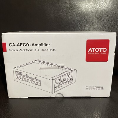 400W Car Amplifier Speaker 4Channel Max Power 2/4 Ω Stable for ATOTO Car Stereo