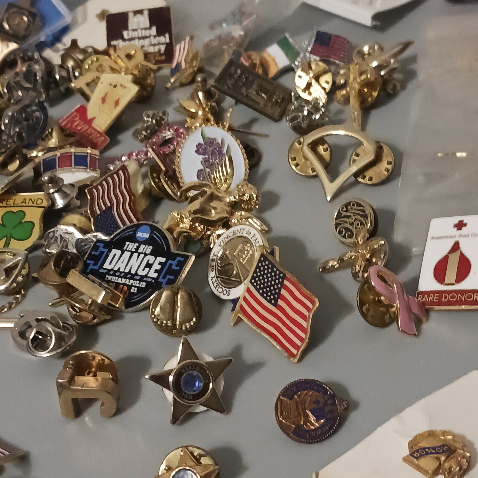 Mixed Lot Of HAT PIN NOVELTY LAPEL PINBACK TIE TACK eBay