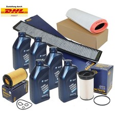 Inspektionspaket Filterpaket BMW 3er E46 E46 320d 136 PS 5L ORIGINAL BMW ÖL 5W30