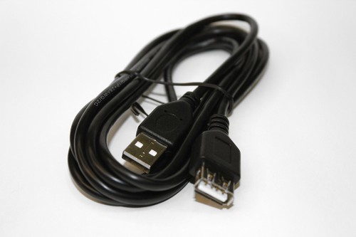 USB 2.0 24AWG EXTENSION Cable A Plug to Socket Lead 50cm/1m/2m/3m/5m - Picture 5 of 6