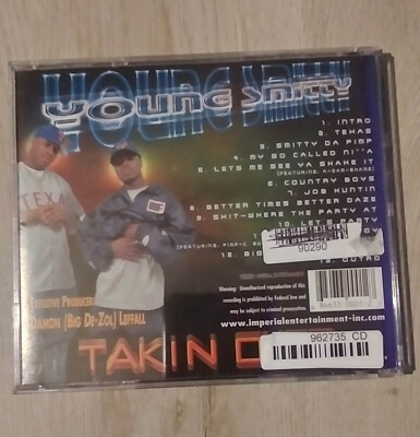 Young Smitty ‎– Takin Over / G-Funk Gangsta OOP MEGA RARE DALLAS  