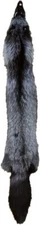 Genuine Natural Tanned Silver Fox Hides Fur Pelts Graded 1 Real Fox Skin Hide...