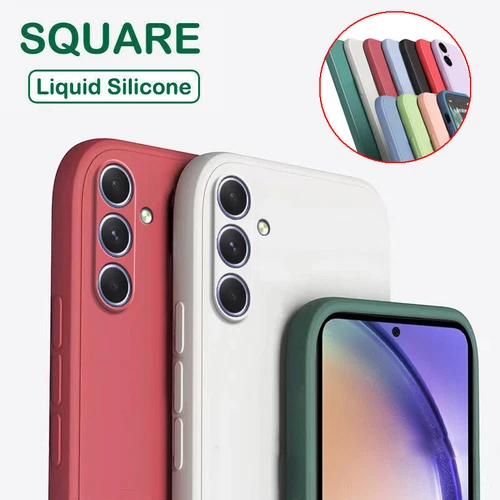 Liquid Silicone TPU Phone Case For Samsung Galaxy A16 A15 A25 A35 A55 A05 A06 - Picture 3 of 25