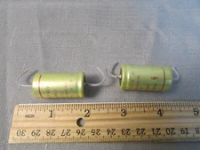 (2) Electrolytic Capacitors 1000uF 40V Axial from a Systron-Donner Power Supply