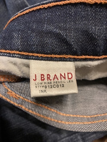 J Brand Jeans Women's Sz 24 Low Rise Pants Stretch Denim - Picture 3 of 5