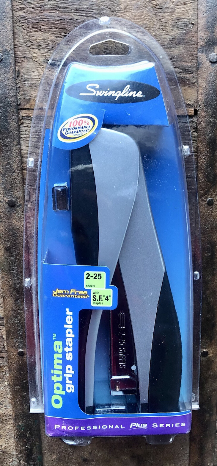 Swingline Optima Grip Stapler 25 Sheets 1/4in Full Strip 87811 Pro Plus Series-image