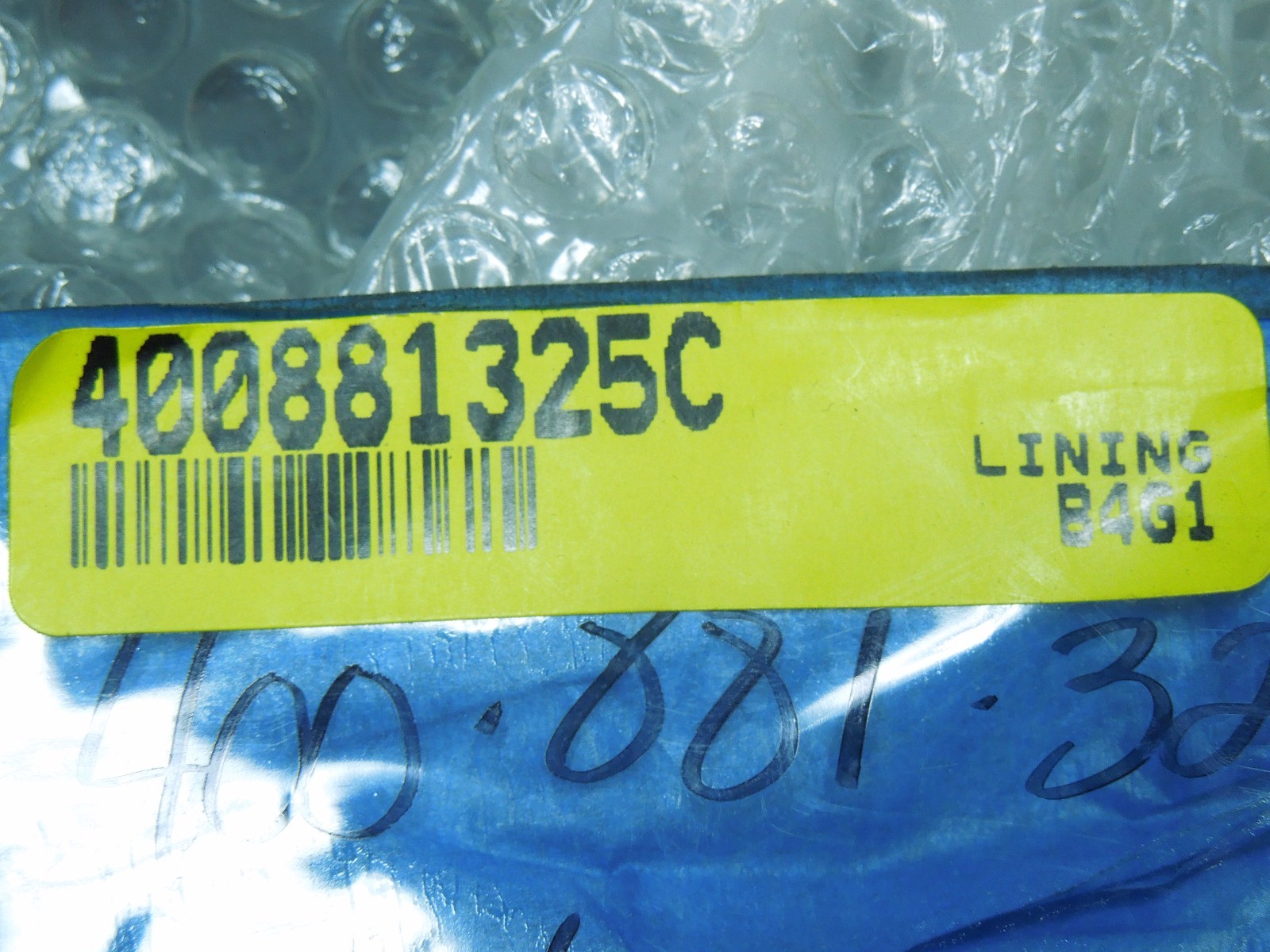 Lamborghini Gallardo LEFT Seat P/N 400881325C