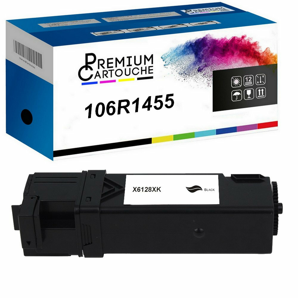 Toner 106R01455 noir compatible Xerox cartouche encre imprimante laser