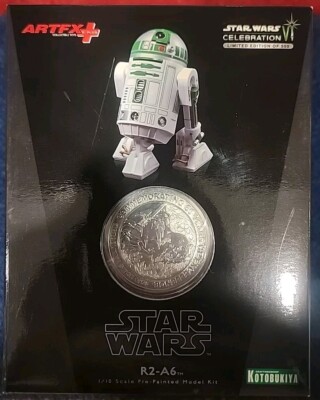 R2-A6 Kotobukiya Star Wars Celebration VI EXCLUSIVE Limited UNOPENED Model Kit 