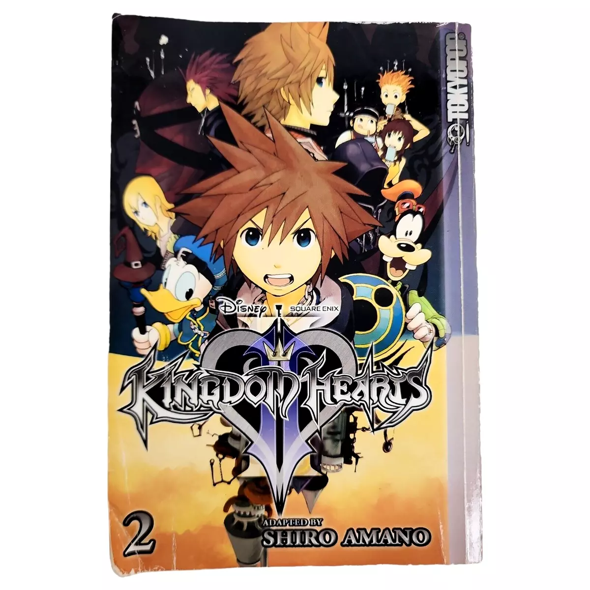 Kingdom Hearts 2 volume 10 - Editora Abril (mangá usado)