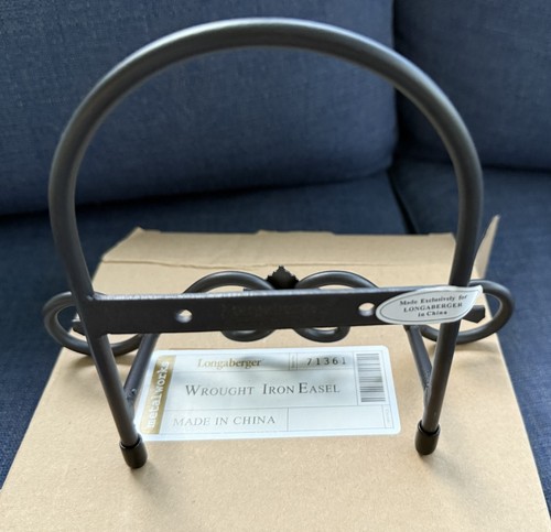 Longaberger Wrought Iron Easel-NIB!!! - Picture 2 of 3
