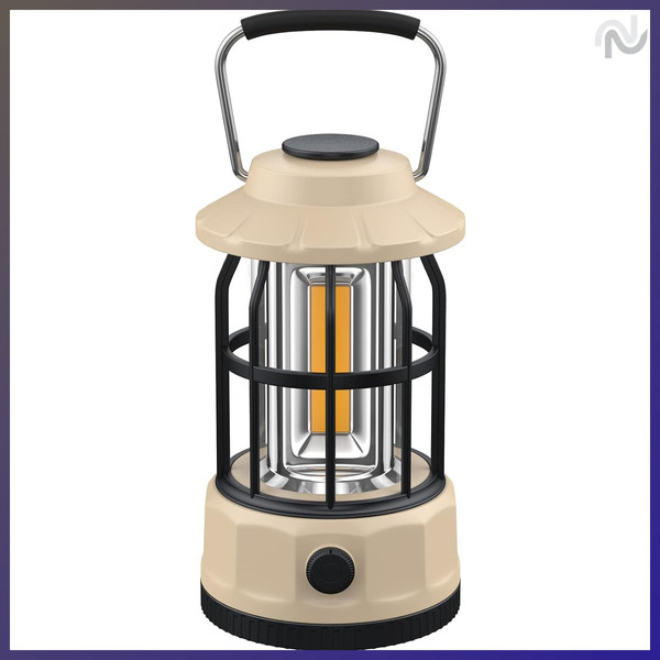 Campinglampe LED 15000Mah USB Aufladbar Tragbar Wasserdicht 5 Lichtmodi Gelb-image