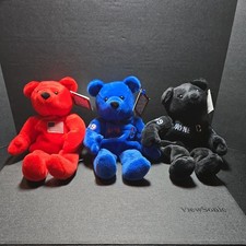 NWT 3 vintage Wayne Gretzky Salvino's Bammers Plush Bears 9" NHL