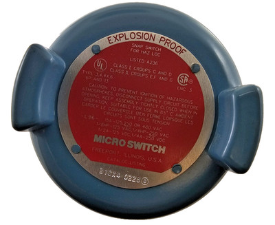 Honeywell Microswitch 21CX4-0228 Switch Explosion Proof 15A 480VAC 250VDC