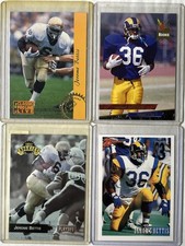 Jerome Bettis 4-Card Rookie Lot RCs Fleer Bowman Classic Pro Line Steelers