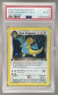 2000 Pokemon Team Rocket First Edition 5 Dark Dragonite Holo Swirl PSA 4 - 3348