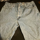 Levi’s Men’s Blue Light Wash Denim Cotton Straight Regular Fit Pocket Logo short — photo 1